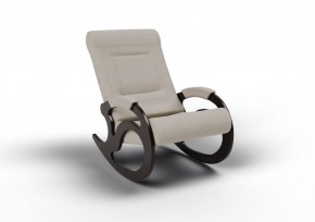 Кресло-качалка Вилла 11-Т-ГР (ткань/венге) ГРАФИТ в Качканаре - kachkanar.ok-mebel.com | фото 1