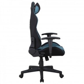 Кресло компьютерное BRABIX "GT Racer GM-100" (черное/голубое) 531818 в Качканаре - kachkanar.ok-mebel.com | фото 3