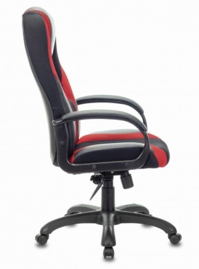 Кресло компьютерное BRABIX PREMIUM "Rapid GM-102" (экокожа/ткань, черное/красное) 532107 в Качканаре - kachkanar.ok-mebel.com | фото 3