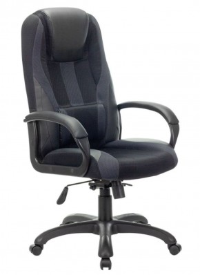 Кресло компьютерное BRABIX PREMIUM "Rapid GM-102" (экокожа/ткань, черное/серое) 532105 в Качканаре - kachkanar.ok-mebel.com | фото