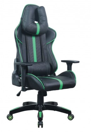 Кресло компьютерное BRABIX "GT Carbon GM-120" (черное/зеленое) 531929 в Качканаре - kachkanar.ok-mebel.com | фото