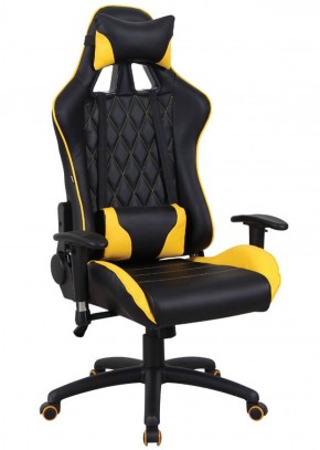 Кресло компьютерное BRABIX "GT Master GM-110" (черное/желтое) 531927 в Качканаре - kachkanar.ok-mebel.com | фото
