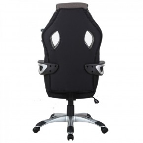 Кресло компьютерное BRABIX Techno GM-002 (ткань) черное/серое, вставки белые (531815) в Качканаре - kachkanar.ok-mebel.com | фото 6