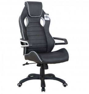Кресло компьютерное BRABIX Techno Pro GM-003 (экокожа черное/серое, вставки серые) 531814 в Качканаре - kachkanar.ok-mebel.com | фото 1