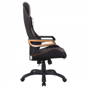 Кресло компьютерное BRABIX Techno Pro GM-003 (ткань черное/серое, вставки оранжевые) 531813 в Качканаре - kachkanar.ok-mebel.com | фото 3