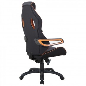 Кресло компьютерное BRABIX Techno Pro GM-003 (ткань черное/серое, вставки оранжевые) 531813 в Качканаре - kachkanar.ok-mebel.com | фото 6