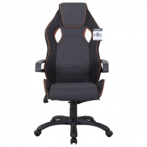 Кресло компьютерное BRABIX Techno Pro GM-003 (ткань черное/серое, вставки оранжевые) 531813 в Качканаре - kachkanar.ok-mebel.com | фото 7