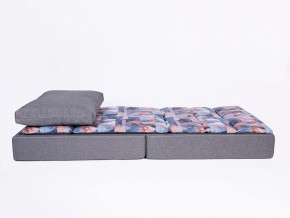 Кресло-кровать бескаркасное Харви (коричневый-квадро беж) в Качканаре - kachkanar.ok-mebel.com | фото 3