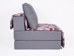 Кресло-кровать бескаркасное Харви (серый-сноу манго) в Качканаре - kachkanar.ok-mebel.com | фото 3