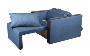 Кресло-кровать Милена с подлокотниками (синий) Велюр в Качканаре - kachkanar.ok-mebel.com | фото 2