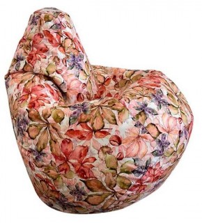 Кресло-мешок Цветы L в Качканаре - kachkanar.ok-mebel.com | фото