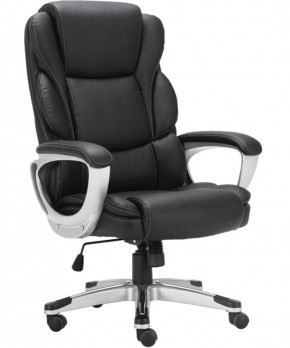 Кресло офисное BRABIX PREMIUM "Rest EX-555" (пружинный блок, экокожа, черное) 531938 в Качканаре - kachkanar.ok-mebel.com | фото 1