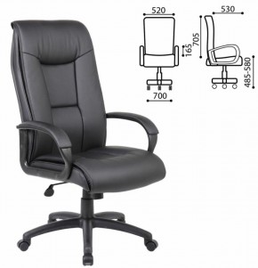 Кресло офисное BRABIX PREMIUM "Work EX-513" (экокожа, черное) 531943 в Качканаре - kachkanar.ok-mebel.com | фото 2