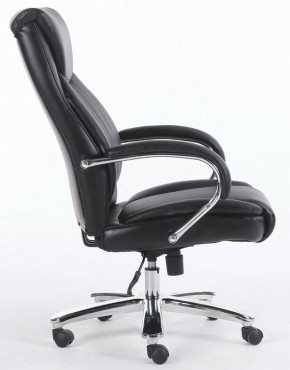 Кресло офисное BRABIX "Advance EX-575" (хром/экокожа/черное) 531825 в Качканаре - kachkanar.ok-mebel.com | фото 3