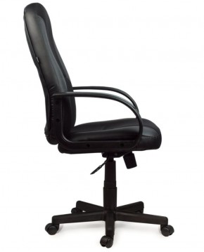 Кресло офисное BRABIX "City EX-512" (кожзам черный, ткань черная) 531407 в Качканаре - kachkanar.ok-mebel.com | фото 3