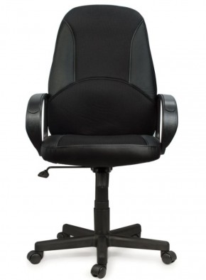 Кресло офисное BRABIX "City EX-512" (кожзам черный, ткань черная) 531407 в Качканаре - kachkanar.ok-mebel.com | фото 4
