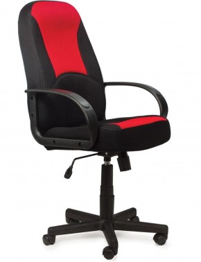 Кресло офисное BRABIX "City EX-512", ткань черная/красная, TW, 531408 в Качканаре - kachkanar.ok-mebel.com | фото