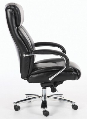 Кресло офисное BRABIX "Direct EX-580" (хром/рециклированная кожа/черное) 531824 в Качканаре - kachkanar.ok-mebel.com | фото 3