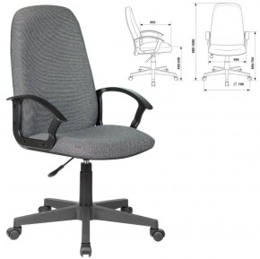 Кресло офисное BRABIX "Element EX-289", ткань, серое, 532093 в Качканаре - kachkanar.ok-mebel.com | фото 2