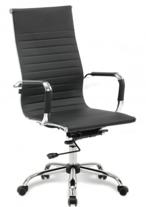 Кресло офисное BRABIX "Energy EX-509" (экокожа, хром, черное) 530862 в Качканаре - kachkanar.ok-mebel.com | фото