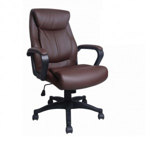Кресло офисное BRABIX "Enter EX-511" (экокожа/коричневая) 531163 в Качканаре - kachkanar.ok-mebel.com | фото 1