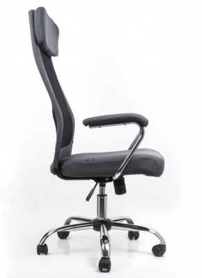 Кресло офисное BRABIX "Flight EX-540" (хром, ткань, сетка, серое) 531848 в Качканаре - kachkanar.ok-mebel.com | фото 3
