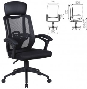 Кресло офисное BRABIX "Nexus ER-401" (черное) 531835 в Качканаре - kachkanar.ok-mebel.com | фото 2