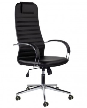 Кресло офисное BRABIX "Pilot EX-610 CH" premium (черное/кожзам) 532418 в Качканаре - kachkanar.ok-mebel.com | фото