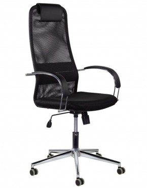 Кресло офисное BRABIX "Pilot EX-610 CH" premium (черное/ткань-сетка) 532417 в Качканаре - kachkanar.ok-mebel.com | фото