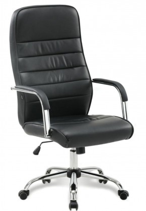 Кресло офисное BRABIX "Stark EX-547" (экокожа, хром, черное) 531948 в Качканаре - kachkanar.ok-mebel.com | фото