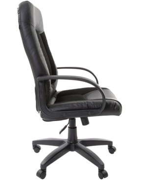 Кресло офисное BRABIX "Strike EX-525" (экокожа черная, ткань черная) 531381 в Качканаре - kachkanar.ok-mebel.com | фото 3