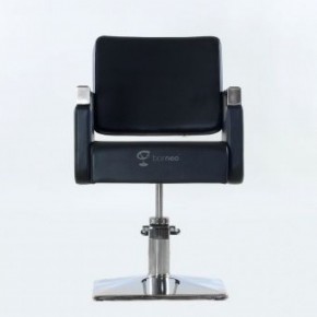 Кресло парикмахерское Barneo 6300V5 черное в Качканаре - kachkanar.ok-mebel.com | фото 2