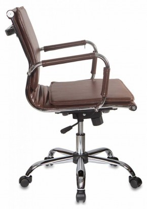Кресло руководителя Бюрократ CH-993-LOW/BROWN коричневый в Качканаре - kachkanar.ok-mebel.com | фото 2