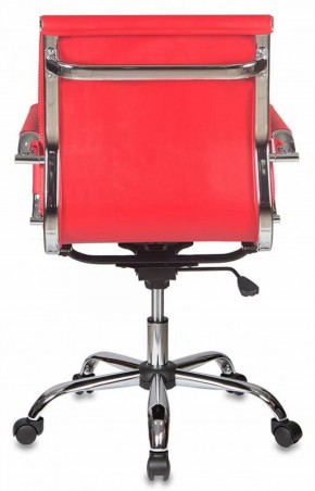 Кресло руководителя Бюрократ CH-993-LOW/RED красный в Качканаре - kachkanar.ok-mebel.com | фото 4