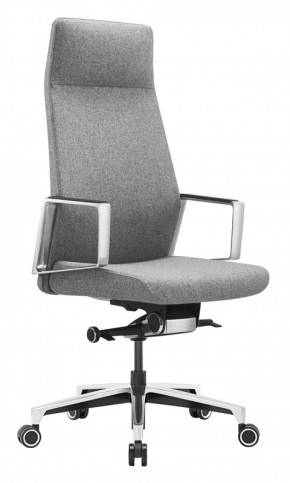Кресло руководителя Бюрократ _JONS/CASHGREY серый в Качканаре - kachkanar.ok-mebel.com | фото