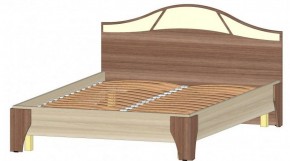 ВЕРОНА Кровать 1400 с основанием (ясень шимо комб.) в Качканаре - kachkanar.ok-mebel.com | фото