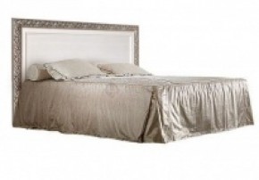Кровать 2-х спальная (1,8 м) Тиффани штрих-лак/серебро (ТФКР180-1) в Качканаре - kachkanar.ok-mebel.com | фото