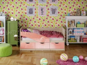 Кровать Бабочки (Розовый металлик) 1600 в Качканаре - kachkanar.ok-mebel.com | фото