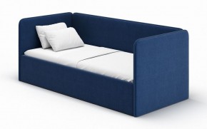 Кровать-диван Leonardo 160*70 (Синий) + боковина в Качканаре - kachkanar.ok-mebel.com | фото 1