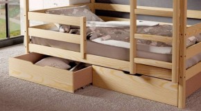 Кровать двухъярусная без крыши 80*160 без покраски в Качканаре - kachkanar.ok-mebel.com | фото 4