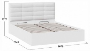 Кровать двуспальная Агата с ПМ Тип 1 в Качканаре - kachkanar.ok-mebel.com | фото 4