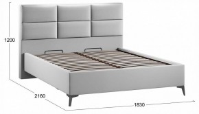 Кровать двуспальная Делана с ПМ Тип 1 в Качканаре - kachkanar.ok-mebel.com | фото 4