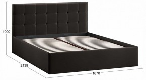 Кровать двуспальная Джоли с ПМ Тип 1 в Качканаре - kachkanar.ok-mebel.com | фото 4
