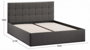 Кровать двуспальная Джоли с ПМ Тип 1 в Качканаре - kachkanar.ok-mebel.com | фото 4