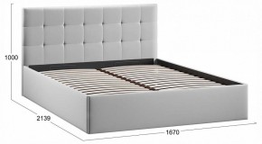Кровать двуспальная Джоли с ПМ Тип 1 в Качканаре - kachkanar.ok-mebel.com | фото 3