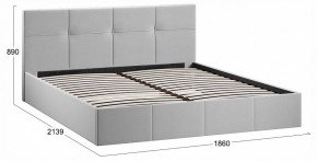 Кровать двуспальная Лора с ПМ в Качканаре - kachkanar.ok-mebel.com | фото 4