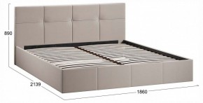 Кровать двуспальная Лора с ПМ в Качканаре - kachkanar.ok-mebel.com | фото 4
