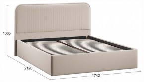 Кровать двуспальная Тиффани с ПМ Тип 1 в Качканаре - kachkanar.ok-mebel.com | фото 4
