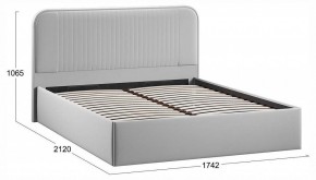 Кровать двуспальная Тиффани с ПМ Тип 1 в Качканаре - kachkanar.ok-mebel.com | фото 4