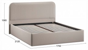Кровать двуспальная Тиффани с ПМ Тип 1 в Качканаре - kachkanar.ok-mebel.com | фото 4